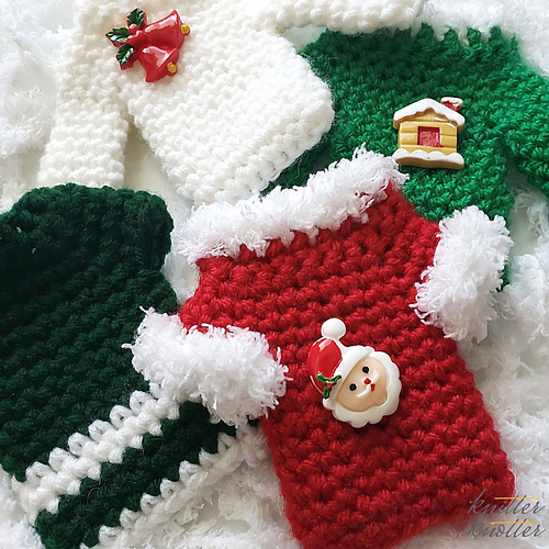 Christmas Gift Card Holder Sweater Ornament photo 7