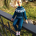 Barbie Nordic Jacket pattern 