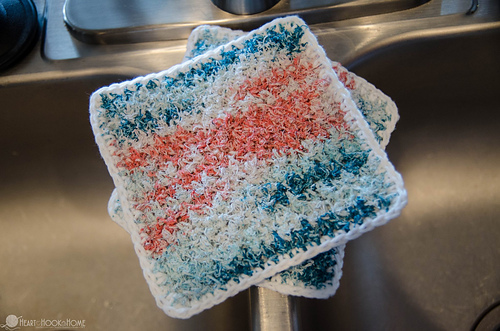 Two-Sided Scrubby Dishcloth photo 1