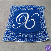 Mosaic crochet sample by Darcie Russell