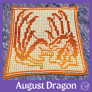 Interlocking sample crocheted by CynCityCrochets