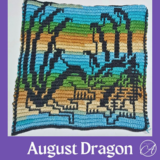 Mosaic sample crocheted by Henriette Van Wyck