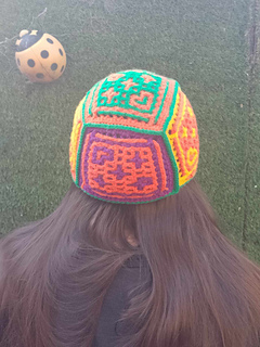 Hat created by Barbara Taylor