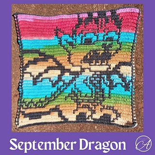 Henriette van Wyck's mosaic crochet sample