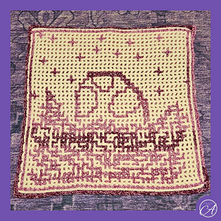 Interlocking crochet sample by CynCityCrochet