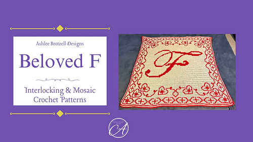 Interlocking crochet sample by Sonjia Schultz