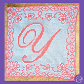 Mosaic crochet sample by Henriette Van Wyck