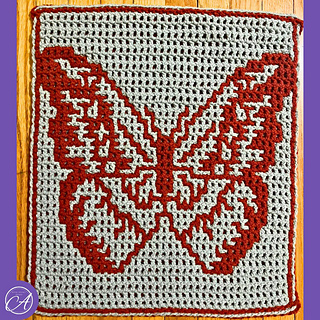 Interlocking crochet sample by Divya Tellakula