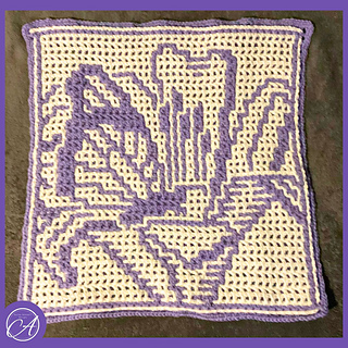 Interlocking crochet sample by Sonjia Schultz