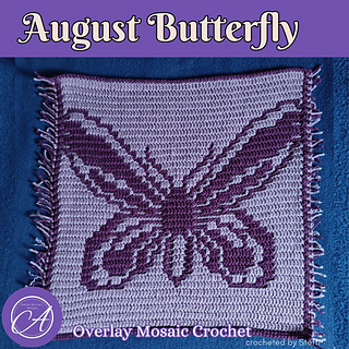Overlay mosaic crochet sample by Steffi
