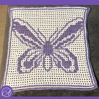 Interlocking crochet sample by Sonjia Schultz
