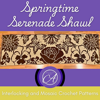 Overlay mosaic crochet sample by Sri