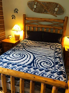 Interlocking crochet by Christine Schneider