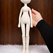 Curvy doll body pattern