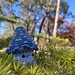 Blue Mushroom pattern 