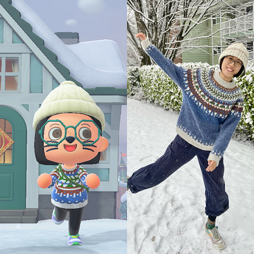 Ravelry Harbin Sweater pattern by Athena Liu