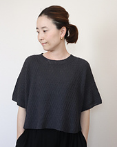 wearing size S with 50 cm positive ease.