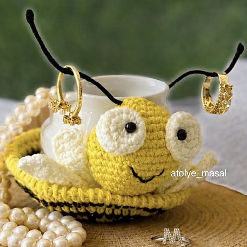 Bee Coaster & Jewelry Holder
