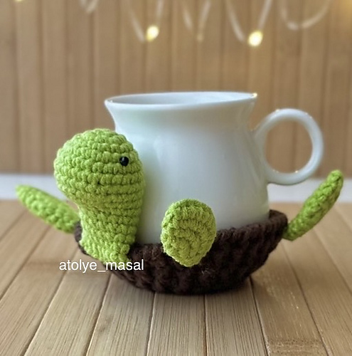 Turtle Coaster Jewelry Holder