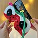 Watermelon CAT Glasses Case pattern