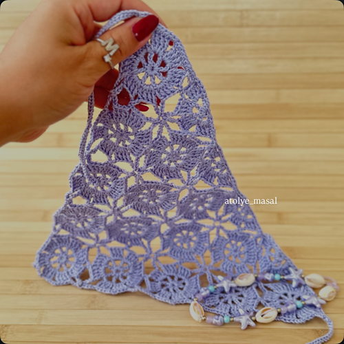 2 in 1 Flower Belt Bandana