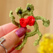 Frog Glasses Holder Can Tab pattern