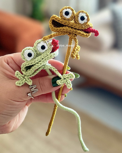Lizard Bookmark 2 in 1
