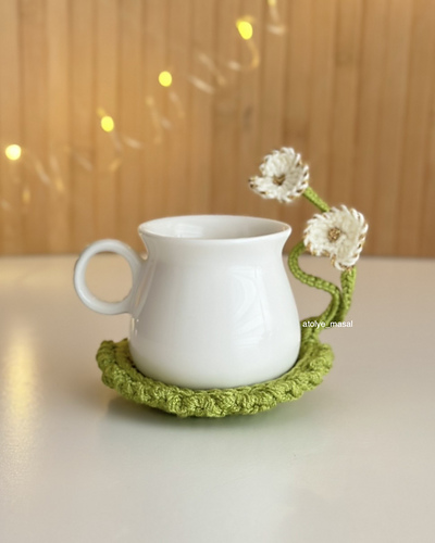 Pop up Daisy Flower Coaster
