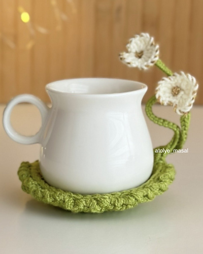 Pop up Daisy Flower Coaster