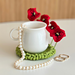 Poppy Coaster Jewelry Holder pattern
