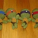 TMNT mini amigurumi pattern 