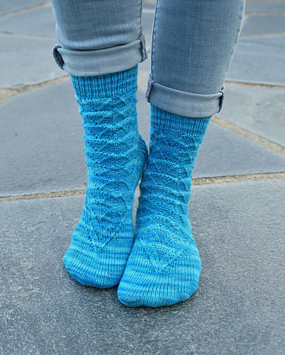 Ravelry: Triangle Socks pattern by Aud Bergo