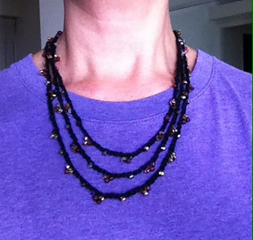Seed Bead Necklace or Bracelet photo 6