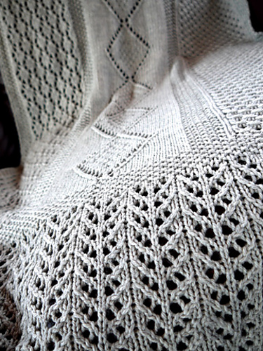 Lace Blanket Shawl photo 1