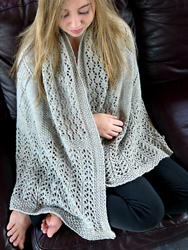 Lace Blanket Shawl photo 9