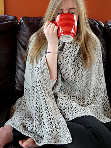Lace Blanket Shawl photo 7