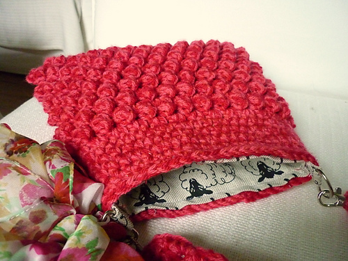 Bringebærveske - babyykaz