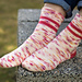 Striped Socks in Rose Canyon