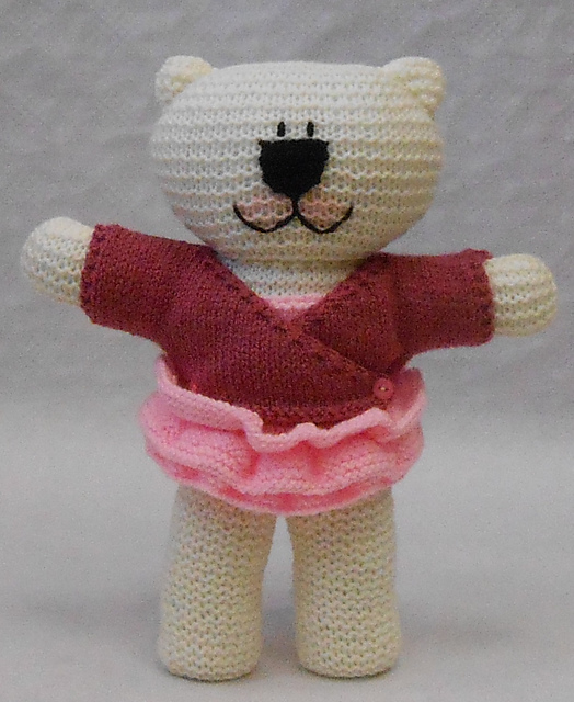 Ravelry: Lily Ballet Bear Costume pattern by Patricia Cox