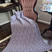 Wisteria Cabled Throw pattern