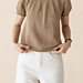 Arclinen Walnut Top-Down Tee pattern
