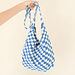 New High Soft Checkerboard Shoulder Bag pattern