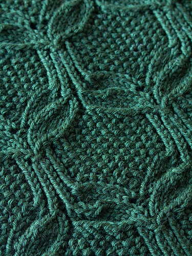 Grønne blader-sløfe - Amy van de Laar