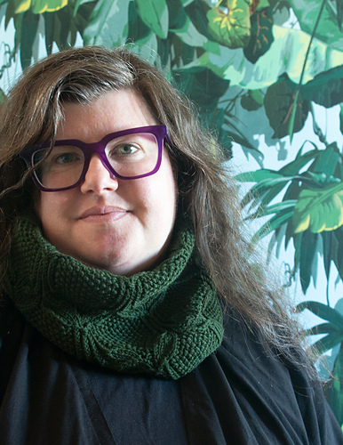 Grønne blader-sløfe - Amy van de Laar