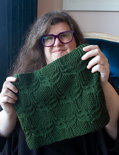 Grønne blader-sløfe - Amy van de Laar