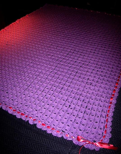 Ravelry Broomstick Lace Afghan pattern by Creative Corner