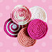 Swirl Coasters pattern 