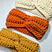 Chunky Ear Warmers pattern