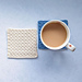 Modern Woven Square Coaster pattern