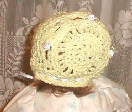 "Emily" pineapple baby hat photo 3
